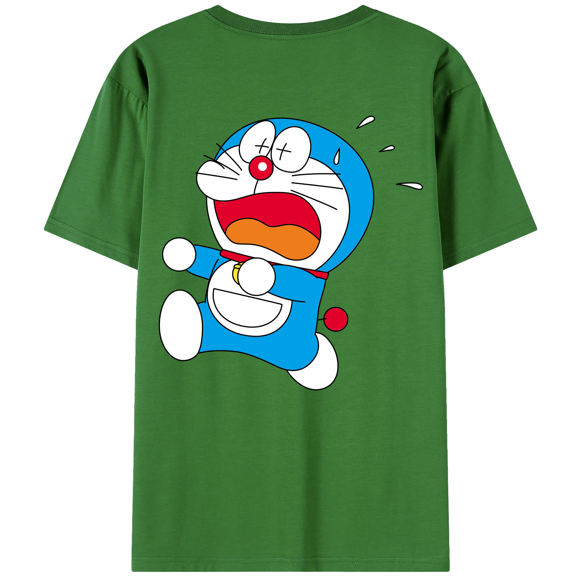 （画像用） ドラえもん Doraemon レディース半袖Tシャツ(バックプリント)